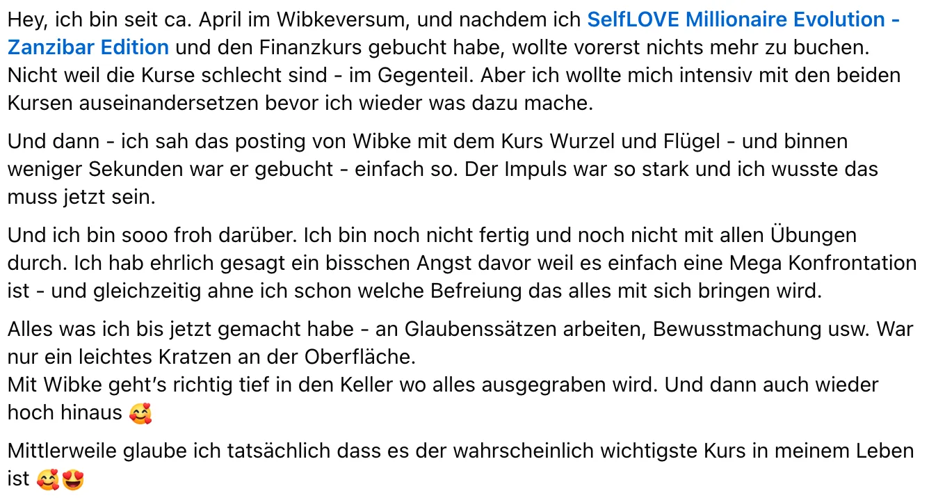 Videolektion aus Wurzeln und Flügel Kurs
