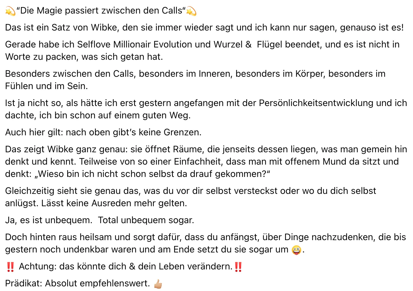 Kursmaterial und Ressourcen Wurzeln und Flügel
