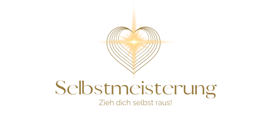 Hero-Bild Zeitraum-Paket Selbstmeisterung mit goldenem Herz-Symbol und Tagline