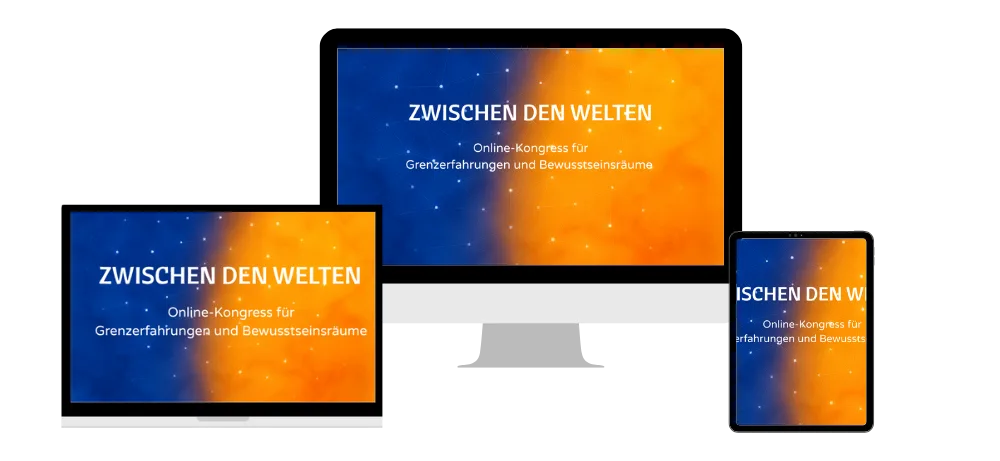 Responsive Design Mockup des Kongresspakets mit Darstellung auf Desktop, Tablet und Smartphone