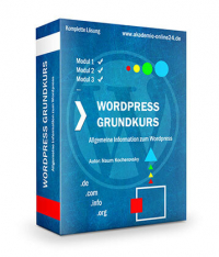 WordPress Grundkurs – Akademie Online 24